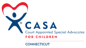 CASA For Children logo in red and blue.